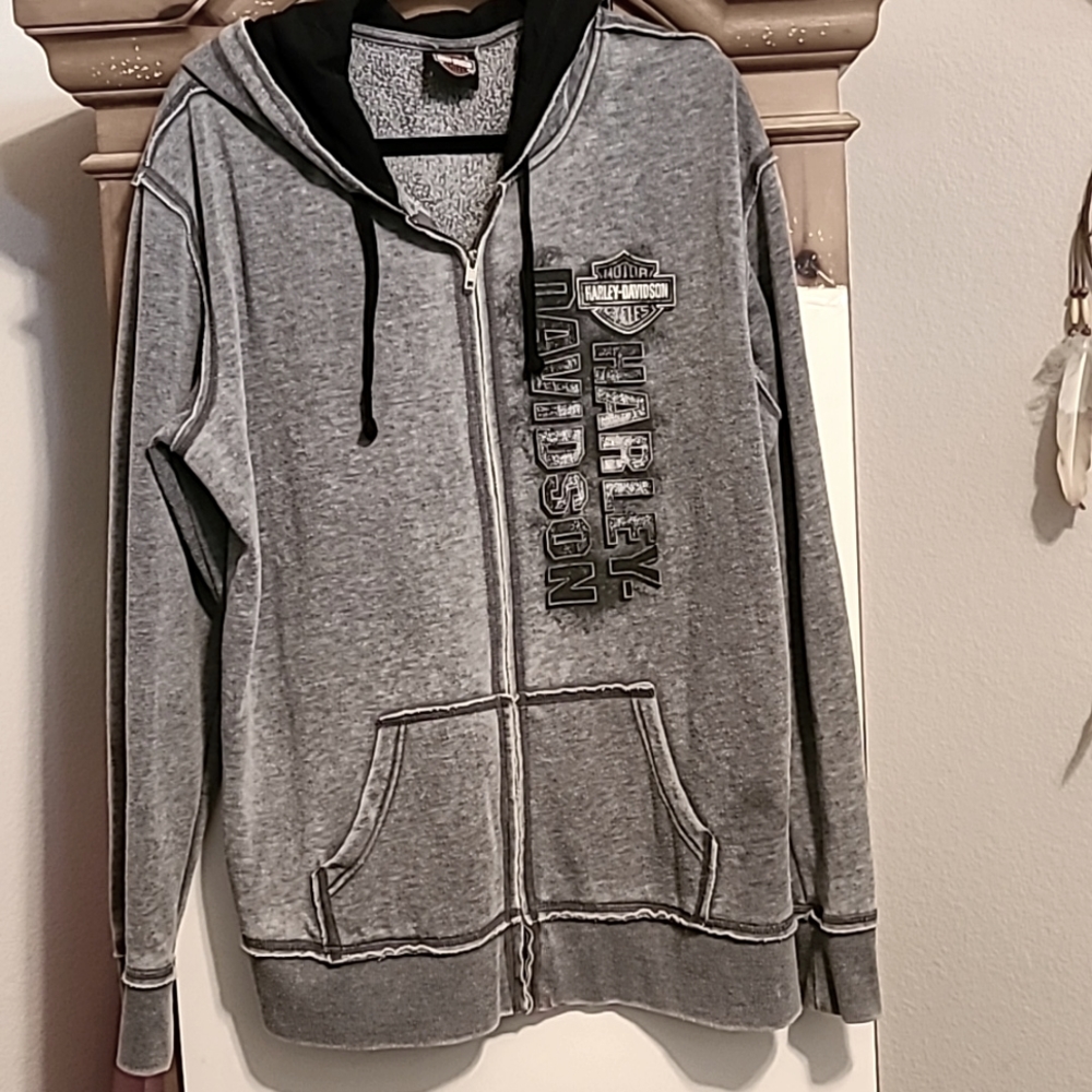 Harley Davidson Classic sweatshirt Zip Jacket hoodie